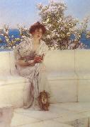 Alma-Tadema, Sir Lawrence The Year ' s at the Spring (mk24) oil painting